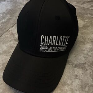 Nascar Black Charlotte Motor Speedway Hat